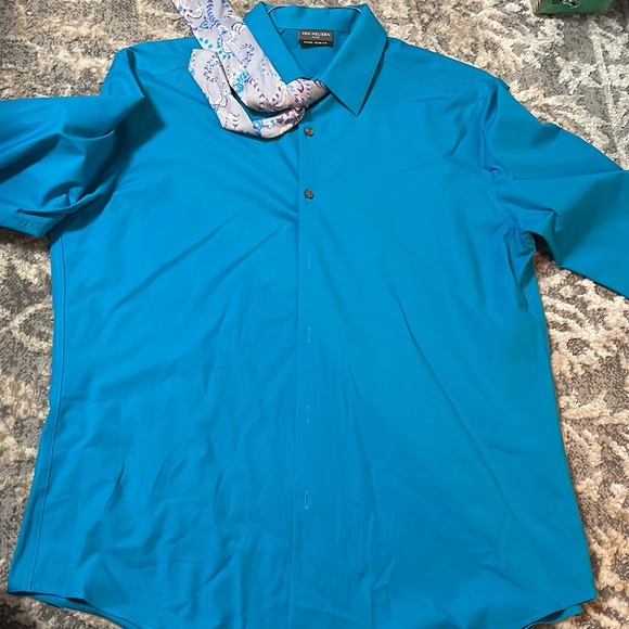 Mens Button Up Dress Shirt - Picture 3 of 4